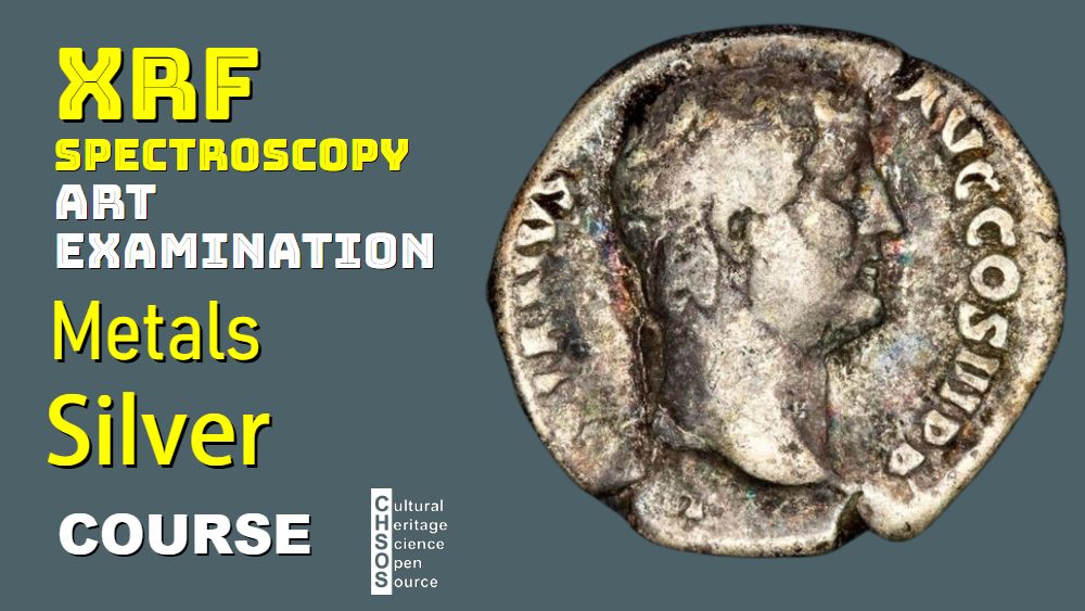 XRF Spectroscopy for Art Examination - Metals - silver