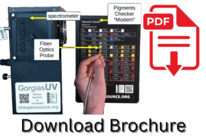 gorgiasUV spectrometer Scientific Art Examination