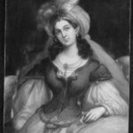 19th-century portrait in Orientalist style IR