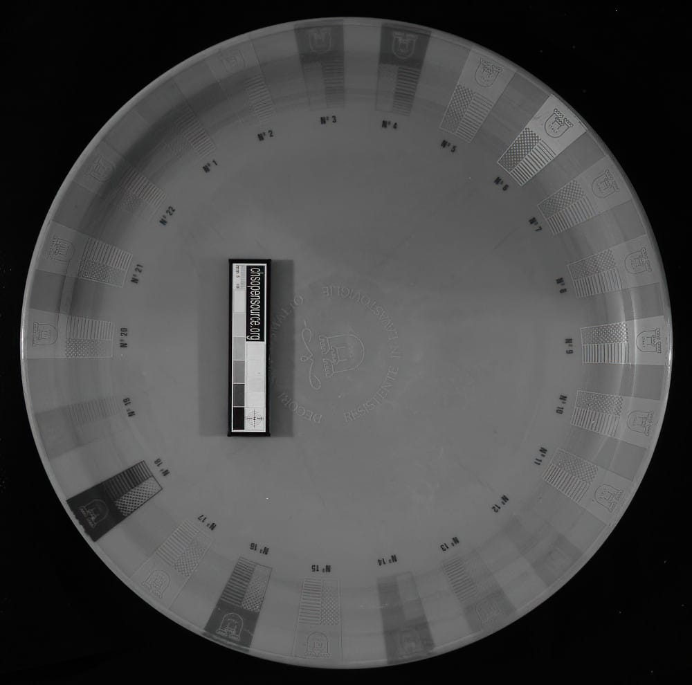 Mid-20th century reference for underglaze colors -ir