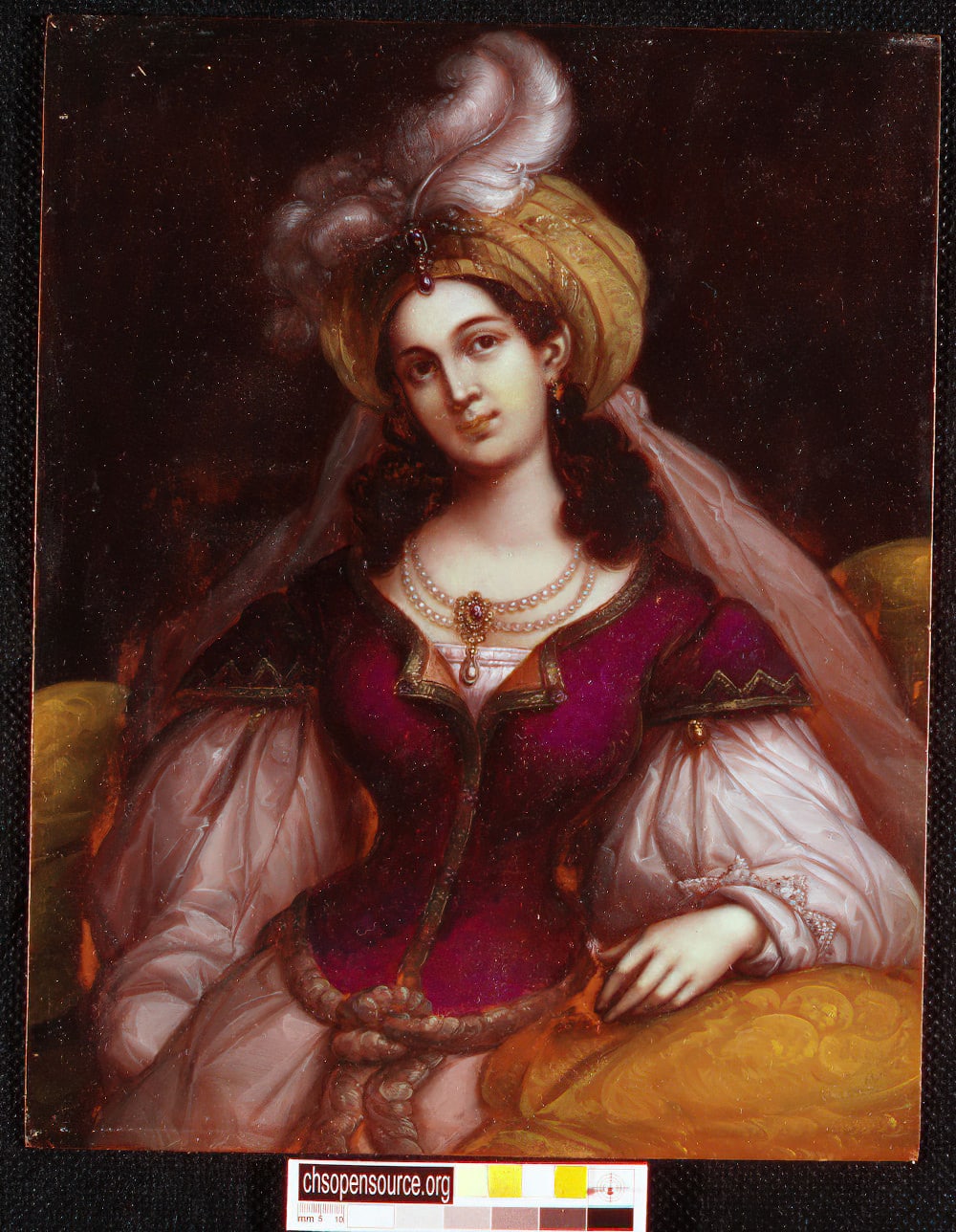 19th-century portrait in Orientalist style IRFC