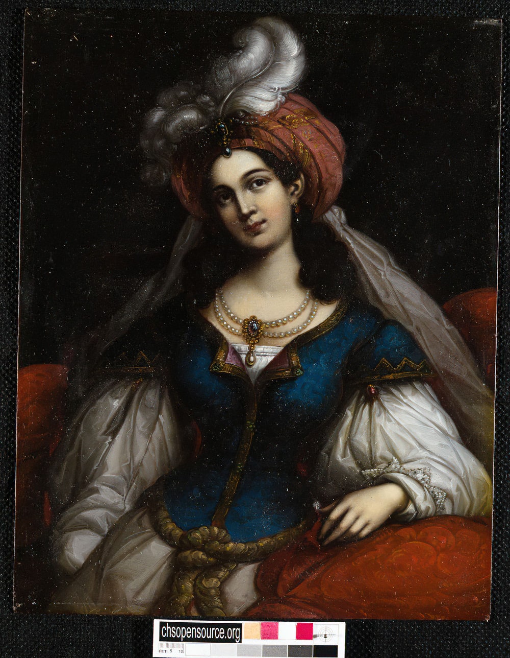 19th-century portrait in Orientalist style VIS