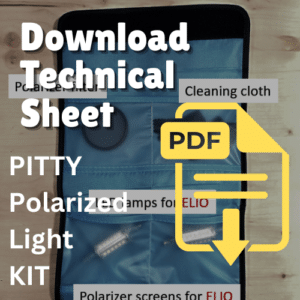 Pitty Polarized Light Photography Kit Technical Sheet