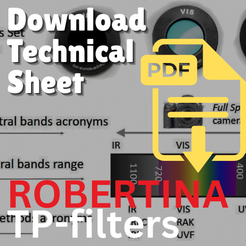 Robertina Technical Photography Filters Set Technical Sheet
