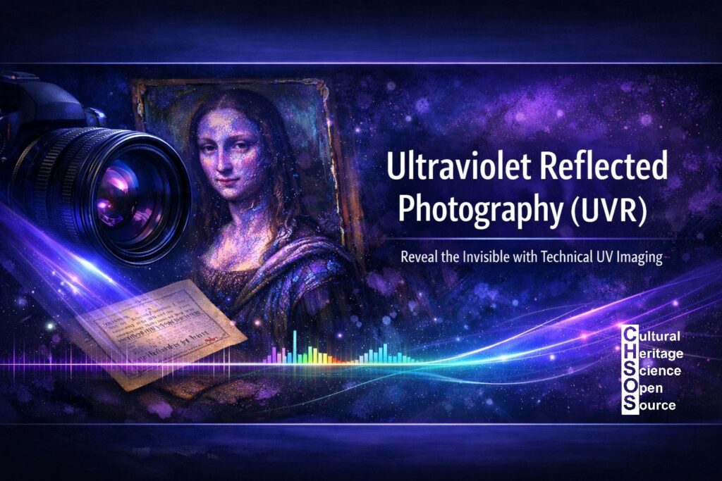 Ultraviolet Reflected Photography for scientific art examination