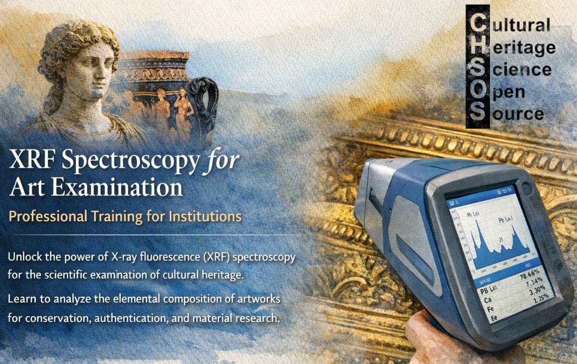 XRF Spectroscopy for Art Examination – Training for Institutions