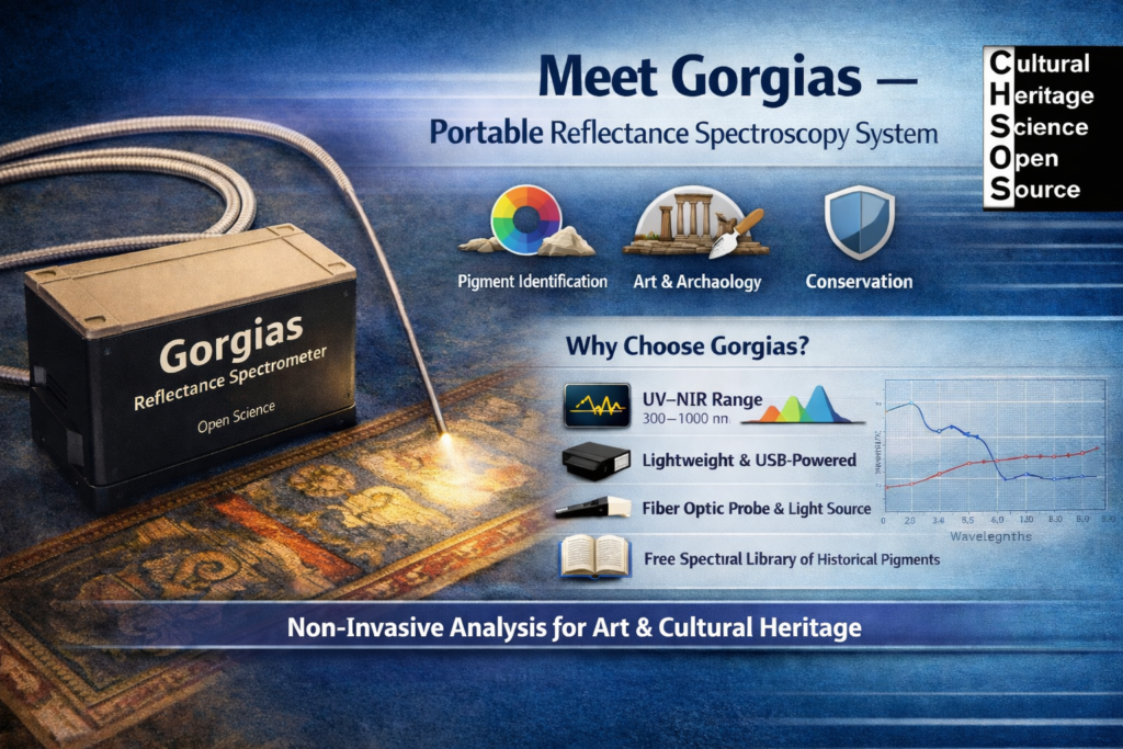 Gorgias Reflectance Spectroscopy for scientific art examination