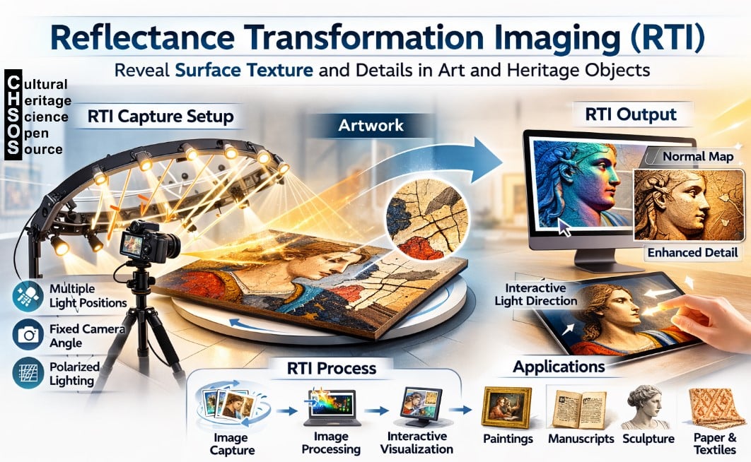 reflection transformation Imaging for Art Examination