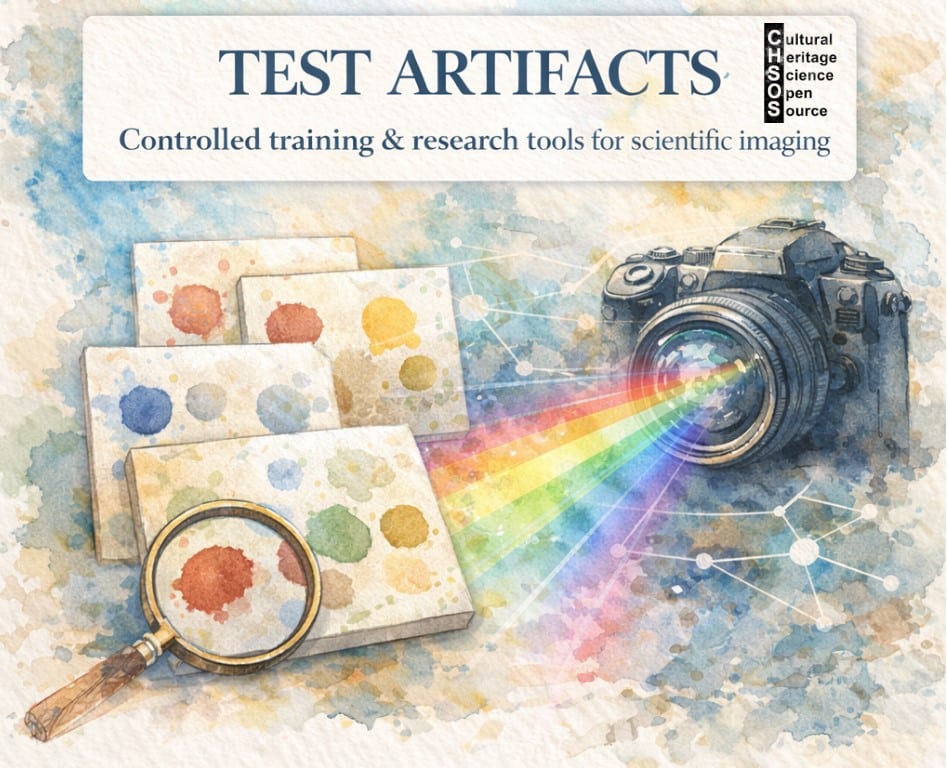 test artifacts for scientific imaging
