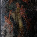19th century Mexican painting on tin - RAK